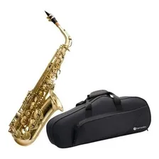 Saxofone Alto Eb Harmonics Has-200l Laqueado Soft Case Cor Dourado Foto mini 1