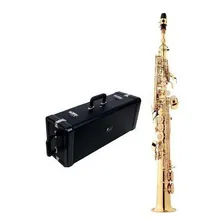 Saxofone Soprano Reto Eagle Sp502 Com Case Laqueado Foto mini 2