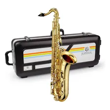 Saxofone Tenor Jupiter Jas 500 Gl Gold Lacquer Mib Foto mini 1