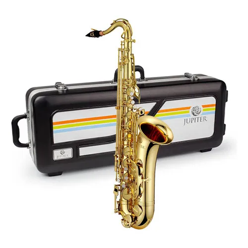 Saxofone Tenor Jupiter Jas 500 Gl Gold Lacquer Mib Foto 1