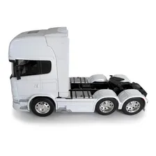 Scania R730 V8 Trucado Welly 1:32 Branco Foto mini  2