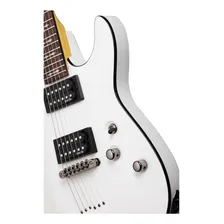 Schecter Omen-6 Branco brilhante Foto mini  3