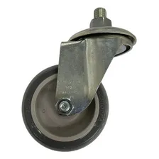 Schioppa Gle 312 Bp 4 RodÃzios Giratório Espiga Parafuso Pvc 3 Polegadas Foto mini 2