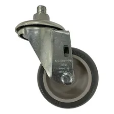 Schioppa Gle 312 Bp 4 RodÃzios Giratório Espiga Parafuso Pvc 3 Polegadas Foto mini 3