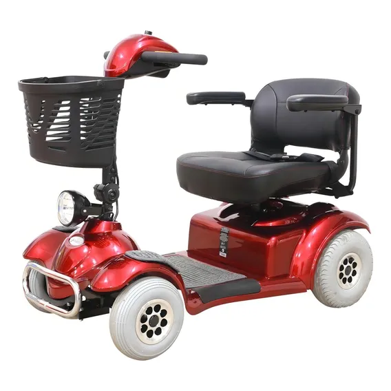 Scooter Idoso Quadriciclo Deficiente Mirage Rx Freedom Vinho Foto 1