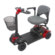 Scooter Scott S Ottobock Cadeira Motorizada Cor Vermelho Foto mini 1
