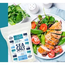 Sea Salt Sea Express sal marinho moído integral vegano Sem iodo 1kg Foto mini  2