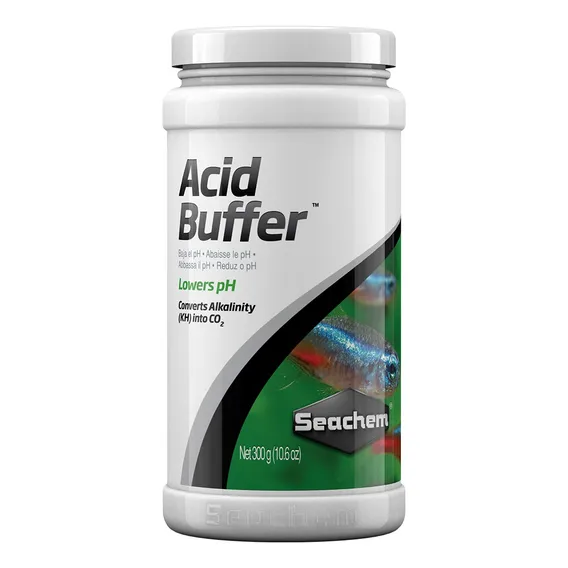 Seachem Acid Buffer 300g Tamponador Abaixa Ph Trata 12.000 L Foto 1