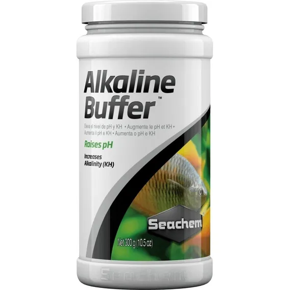 Seachem Alkaline Buffer 300g Tamponador Aumenta Ph Da Água Foto 1