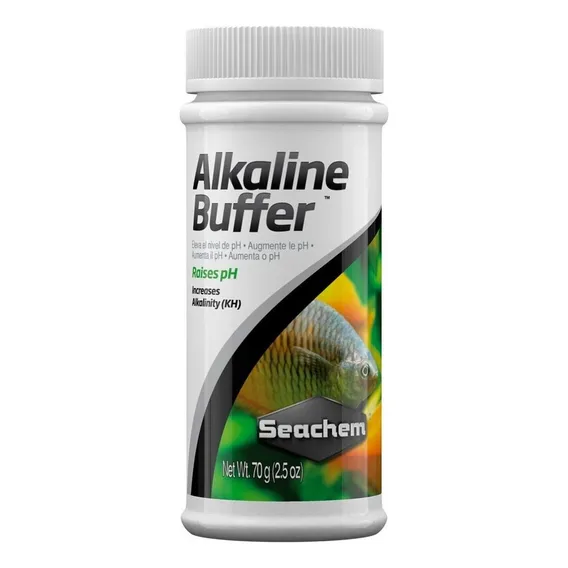 Seachem Alkaline Buffer 70g Aumenta O Ph Da Água Aquário Foto 1