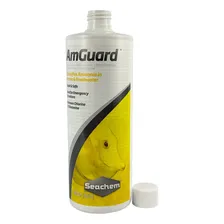 Seachem Amguard 500ml Remove Amonia E Cloro Do Aquário Água Foto mini 1