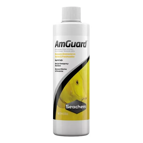 Seachem - Amguard - Removedor De Amônia - 250ml Foto 1