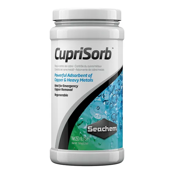 Seachem Cuprisorb 250ml Remove Cobre E Metais Pesados Foto 1