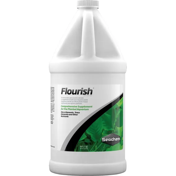 Seachem Flourish 4l Fertilizante Planta Aquario Plantado Foto 1