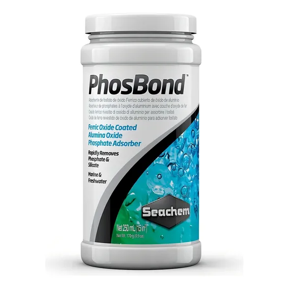 Seachem Phosbond 250ml - remova fosfato e silicato Foto 1