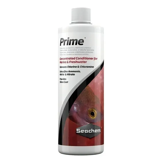 Seachem Prime Removedor De Cloro P/ Aquário 1l Litro Foto 1