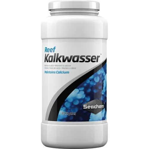 Seachem Reef Kalkwasser 250g Hidroxido De Calcio Marinho Foto 1