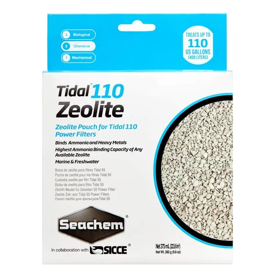 Seachem Refil Zeolite Tidal 110 Refil Filtro Hangon Foto 1