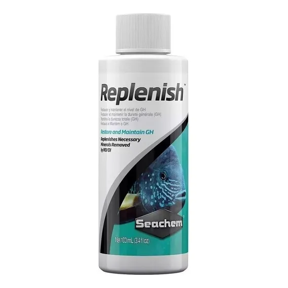 Seachem Replenish 100ml - Restaurar E Manter Gh Foto 1