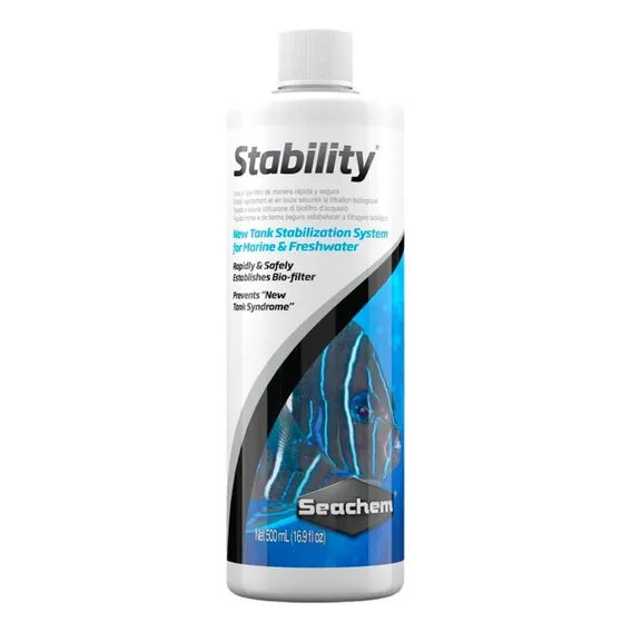 Seachem Stability 500ml Acelerador Biológico Foto 1