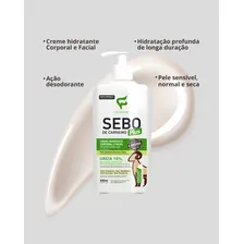 Sebo Carneiro Fashion Creme Hidratante Corporal Facial 500ml Fashion Cosméticos Foto mini 4