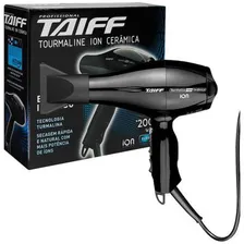 Secador Cabelos Taiff Tourmaline Cerâmica Preto 2000w 127v Foto mini 1
