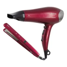 Secador + Chapinha De Cabelo Cherry 220v - Philco Foto mini 1