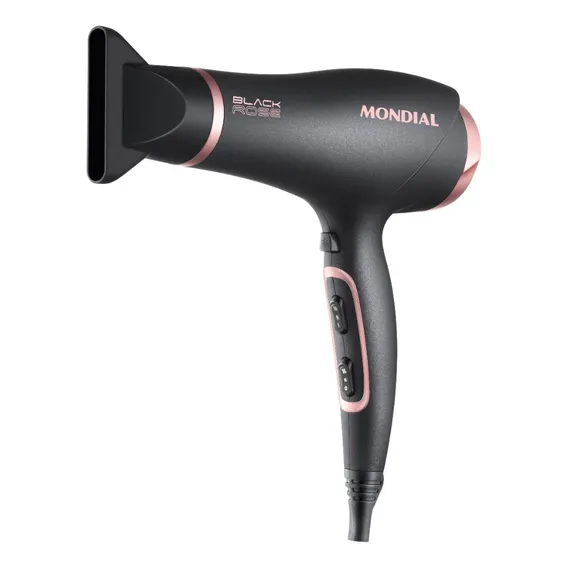 Secador De Cabelos Sc-37 2000w Black Rose Mondial 110v Foto 1