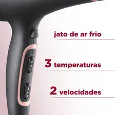 Secador De Cabelos Sc-37 2000w Black Rose Mondial 110v Foto mini 4