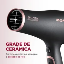 Secador De Cabelos Sc-37 2000w Black Rose Mondial 110v Foto mini 2