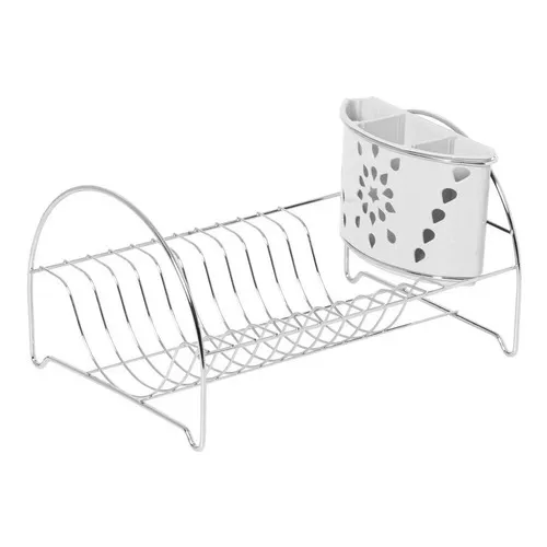 Secador / Escorredor Pop Porta Talher P/11 Pratos Branco 395 Foto 1