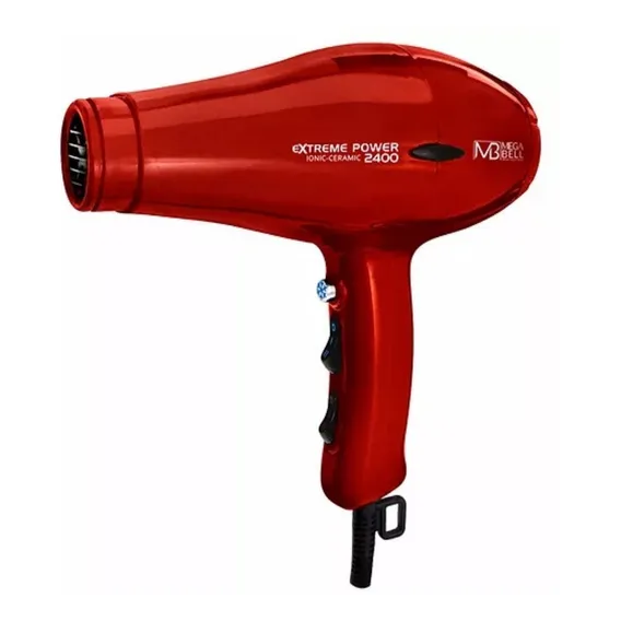 Secador Extreme Power 2400w Vermelho 220v - Mega Bell Foto 1