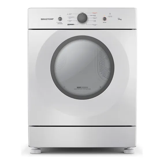 Secadora De Roupa Brastemp 10kg Piso Bsr10bb Branca Cor Branco 220V Foto 1