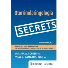 Secrets: Otorrinolaringologia, de Scholes, Melissa A. Editorial Thieme Revinter Publicações Ltda, capa mole em português, 2017 Foto  mini 1