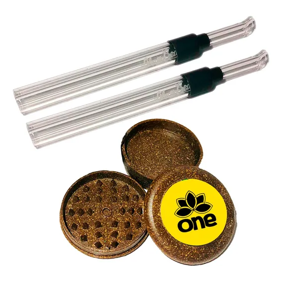 Seda De Vidro Reutilizável Blunt Smok Lavável + Dichavador Foto 1