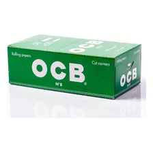 Seda Ocb NÂș 8 Cut Corner Green - Display Com 50 Unidades Foto mini 2