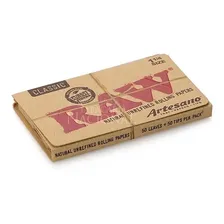 Seda Raw Artesano 1 1/4 Com Piteira E Bandeja (un.) Foto mini 1