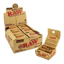 Seda Raw De Rolo + Piteiras Pronta Masterpiece Rolls & Tips Foto mini  2