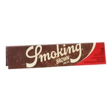 Seda Smoking Brown Marrom KING SIZE GRANDE 50 Unidades Foto mini 3