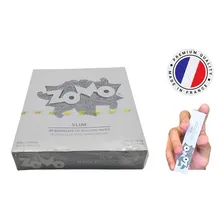 Seda Smoking Prata Zomo Slim Com 25 Livretos 33 Folhas Sabor Ceda Slim Foto mini 1