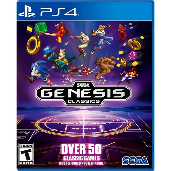 SEGA Genesis Classics Standard Edition SEGA PS4 Físico Foto 1