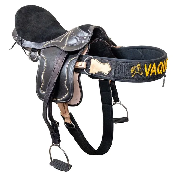 Sela Cela Cavalo Vaquejada Tradicional Barata Cor Preto Foto 1