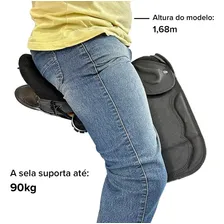 Sela Cela Vaquejada Completa Barata Cachoeirinha 14 Polegadas Cor Preto Foto mini 3