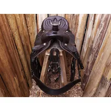 Sela Prova De Laço Profissional Klk Couros Cor Marrom-bordado Foto mini 3