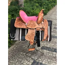 Sela Tambor E Baliza Infantil - Sela Profissional Cor Marrom-encerado Foto mini 2