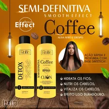 Selagem Escova Progressiva Coffee Alisa Afro E Crespo 2x1l Foto mini 2
