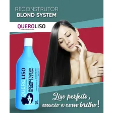 Selagem Orgânica Blond System 1l Da Quero Liso Cosméticos Foto mini  3