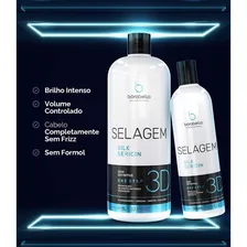 Selagem Térmica Capilar Borabella 19 Aminoácidos Keratin Foto mini  3
