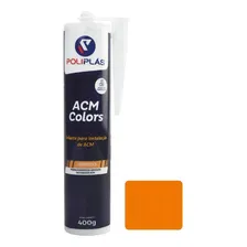 Selante Adesivo Silicone Pu Polímero Híbrido Acm Laranja Foto  mini 1