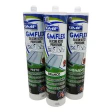 Selante Cola Silicone Neutro Profissional Gmflex Branco Foto mini  2